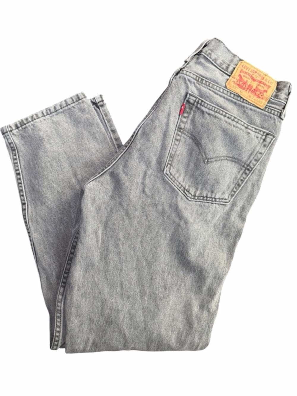 Men’s Levi’s 550 Slim Taper Grey Cotton Jeans W31xL32